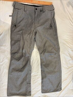Volcom Gray Men's Cargo Snow Pants